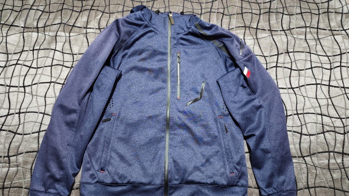 【XL】クシタニ ベクトルジャケット KUSHITANI K-2339 ネイビー ジャケット プロテクターポケット付 バイク ライディング ライダース拍卖