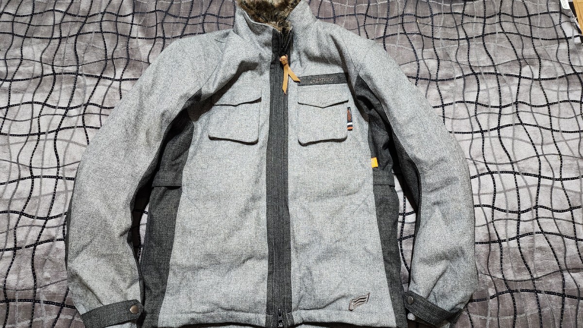 【M】HYOD ウィンタージャケット GREEK 三点パッド付き バイク ライディング ライダース 蓄熱素材拍卖