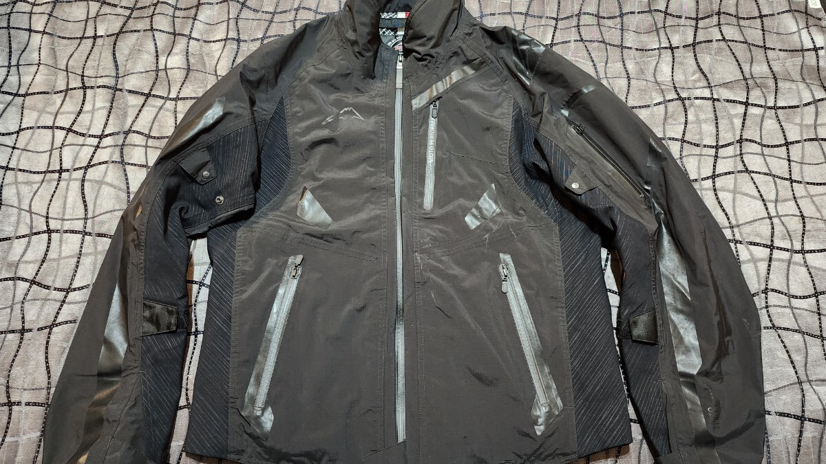 【XL】クシタニ KUSHITANI ウインターキマイラジャケット K2833 ブラックアウト ブラック 防風防水 バイク ライディング ライダース拍卖