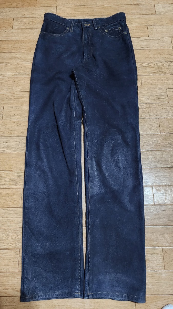 【31】クシタニ エクスプローラー ジーンズ EXPLORER JEANS HYODスマートレザーパンツ同 バイク ライディング ライダース拍卖