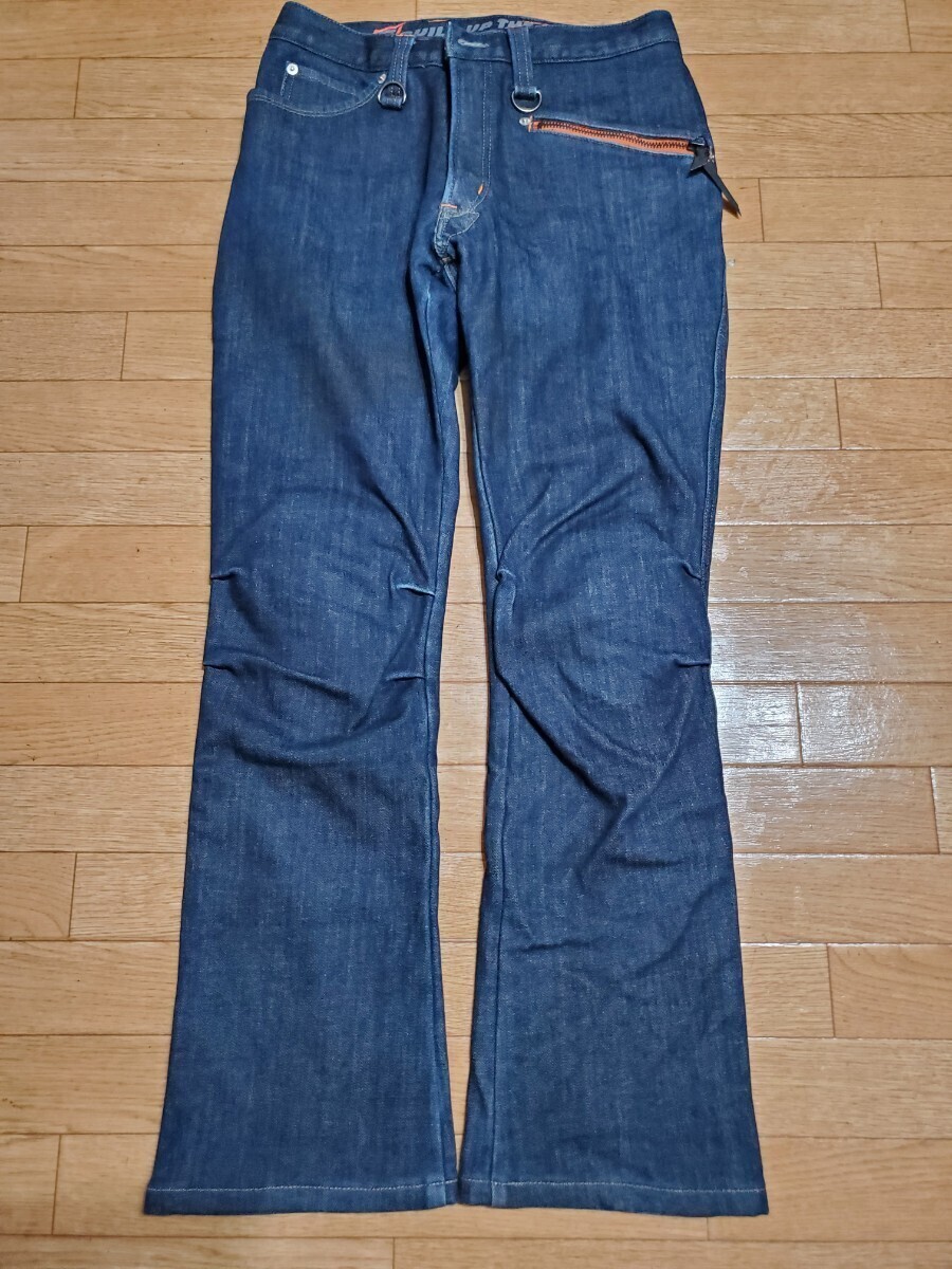 【28】HYOD スポーツデニム 防寒防風フィルム入り バイク ライディング ライダース D3Oパッド ウィンター拍卖