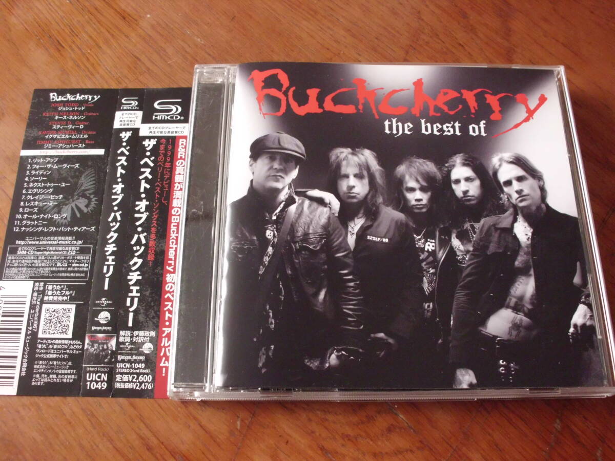 BUCKCHERRY/THE BEST OF BUCKCHERRY 帯付き 国内盤 SHM-CD 録音拍卖