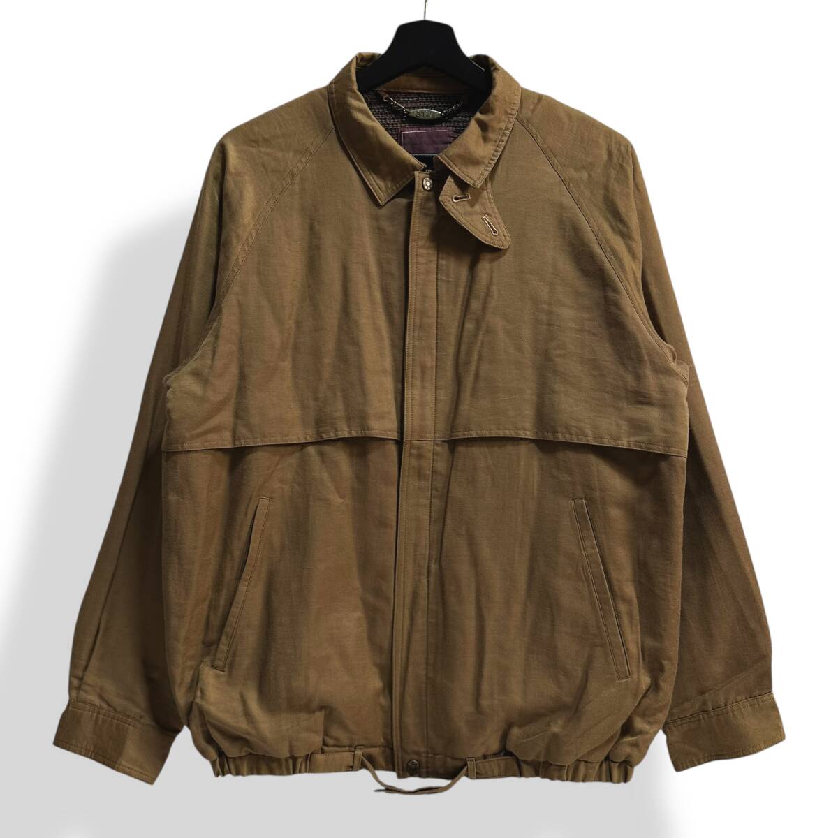 貴重 秀逸【RADICI】VINTAGE 80s 90s レトロビンテージ ショートブルゾンジャケット オールド古着 フルジップジャケット拍卖