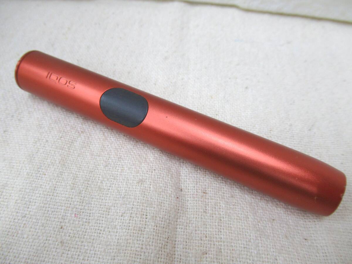 10J692MZ6◇ホルダーのみ IQOS ILUMA i アイコスイルマアイ M0010 ビビッドテラコッタ 通電のみ確認済 動作未確認◇中古品拍卖
