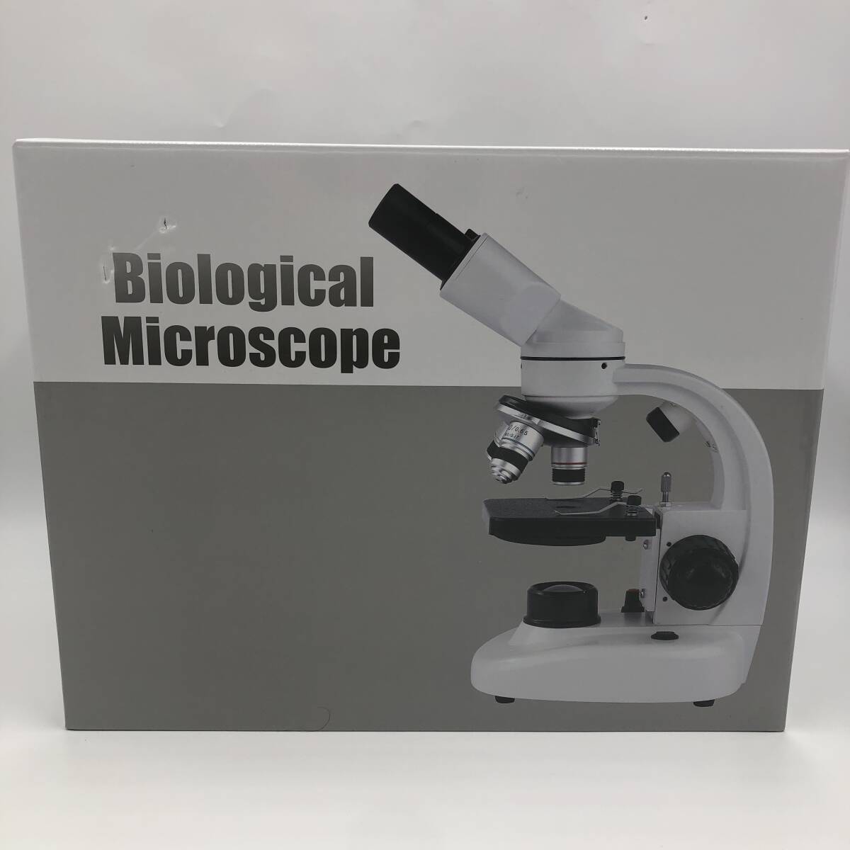 【未検品】顕微鏡 金属 LED 双眼 学生 実体 花粉 宝石 学校 高倍率 /Y31748-J2拍卖