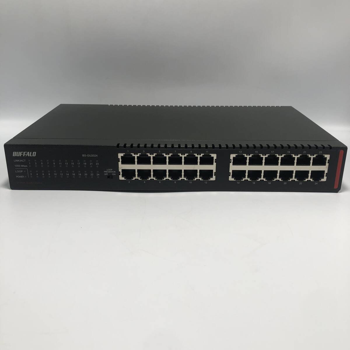 【未検品】BUFFALO レイヤー2 Giga アンマネージスイッチ 24ポート BS-GU2024 /Y31799-Q1拍卖