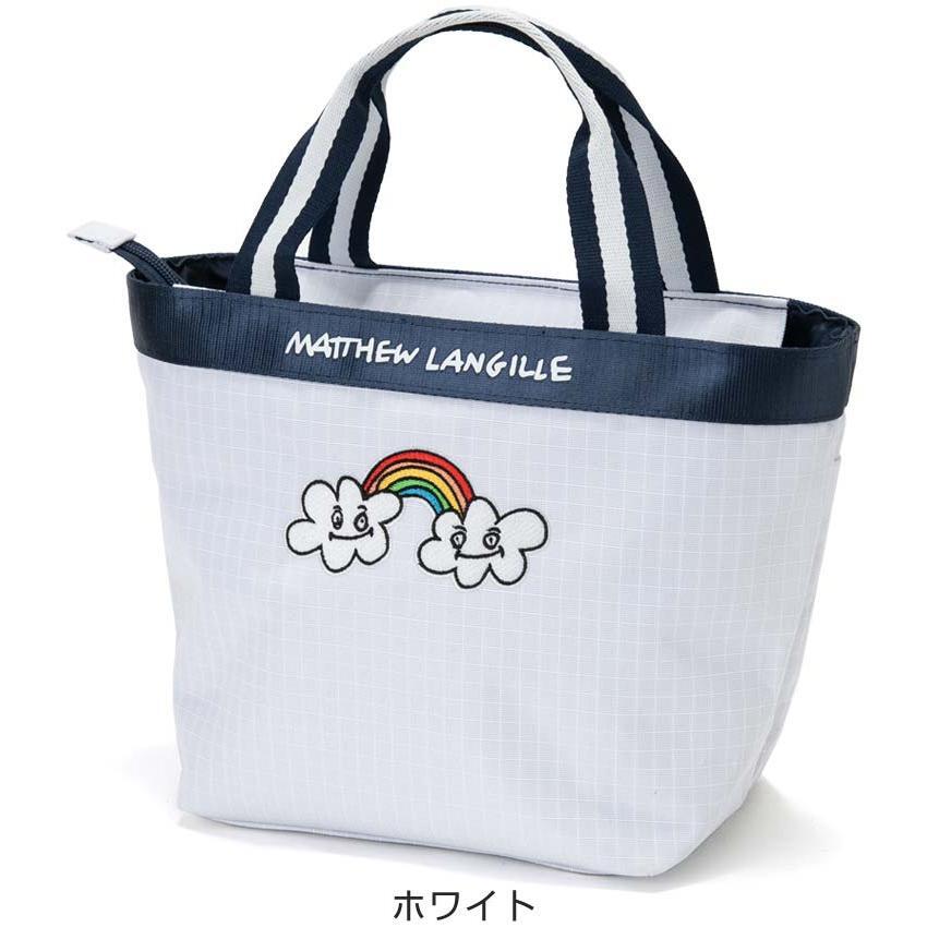 マシューランガイル MARB-01 ラウンドバッグ NAVY ホワイト 新品未使用品拍卖