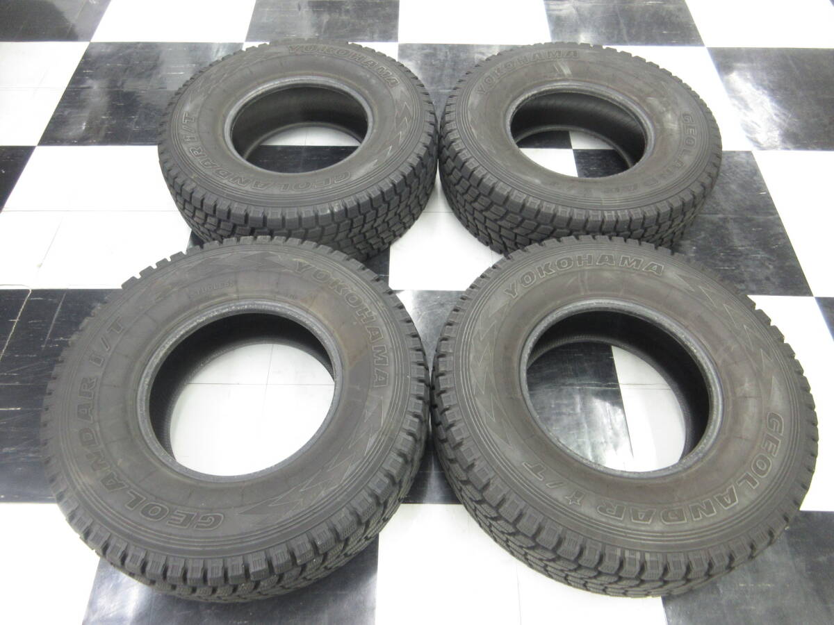 【中古】スタッドレスタイヤ4本セット 285/75/16 LT285/75R16 ヨコハマ ジオランダー I/T YOKOHAMA GEOLANDAR G072拍卖