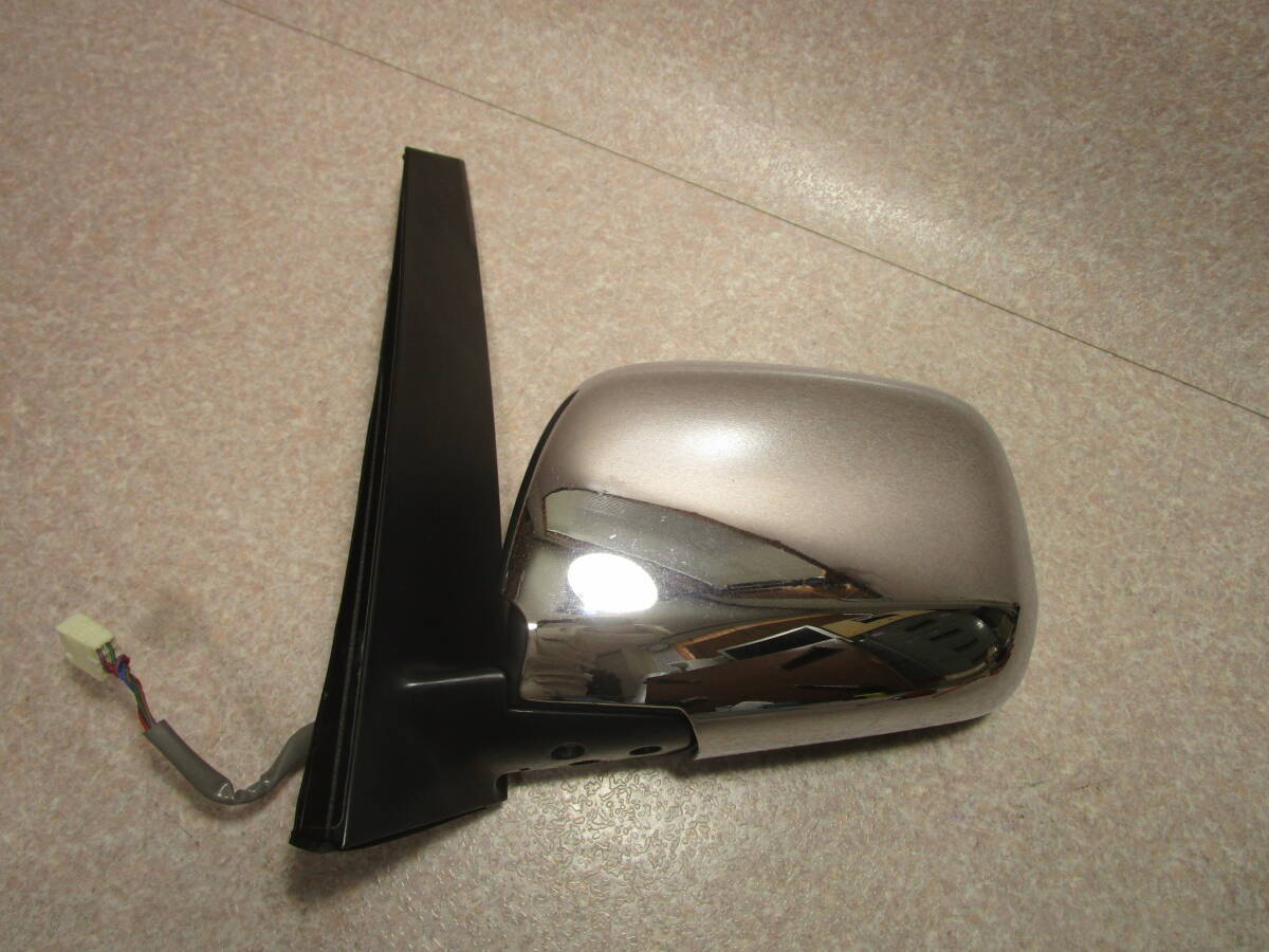 エスティマ ACR30W ドアミラー 左 メッキカバー ◎根元ガタつきあり拍卖