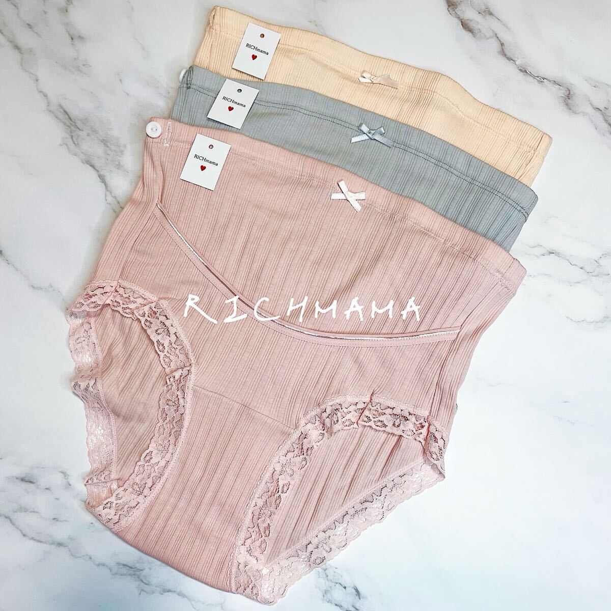 P10023枚セット ショーツ マタニティ 妊娠 パンツ 下着拍卖