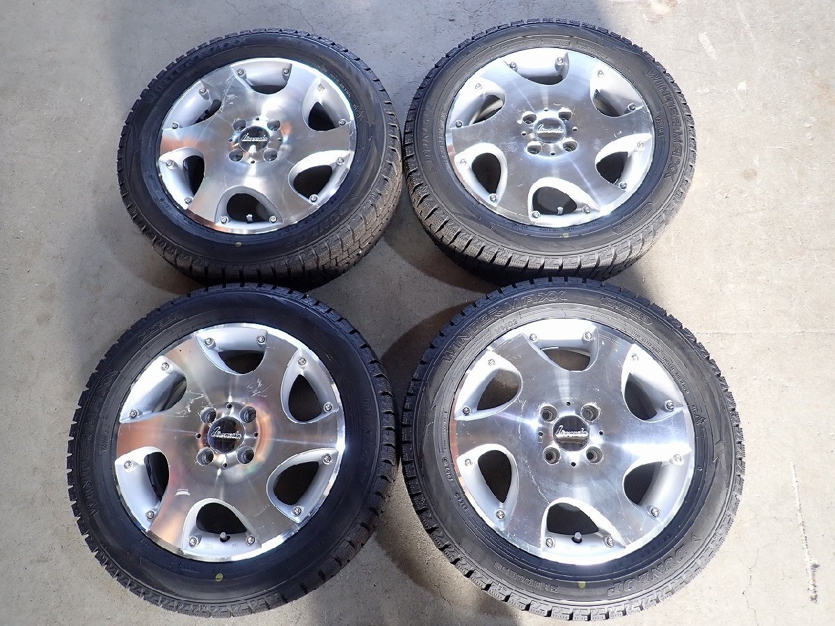 YS21953【送料無料165/65R15】レーベンツァーン タフト ソリオ デリカD:2などに 中古スタッドレス ■15×5J 100/4H ET43■拍卖