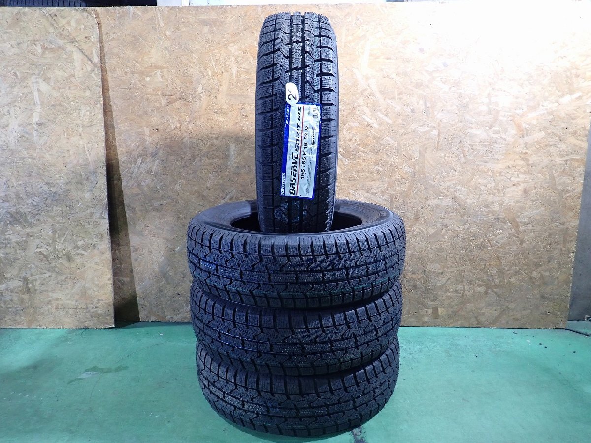 GM6483【送料無料195/65R16】4本 TOYO トーヨータイヤ OBSERVE GARIT GIZ 未使用 2022年製 ライズ ロッキー ≪即決有り≫拍卖
