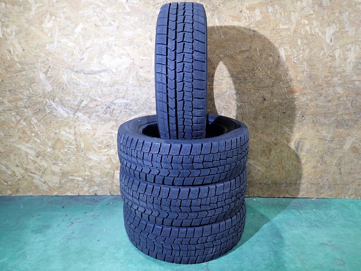 RB3964【送料無料185/60R15】4本 ダンロップ ウィンターマックス WM02 2023年製 中古スタッドレス コンパクトカー ≪即決≫拍卖