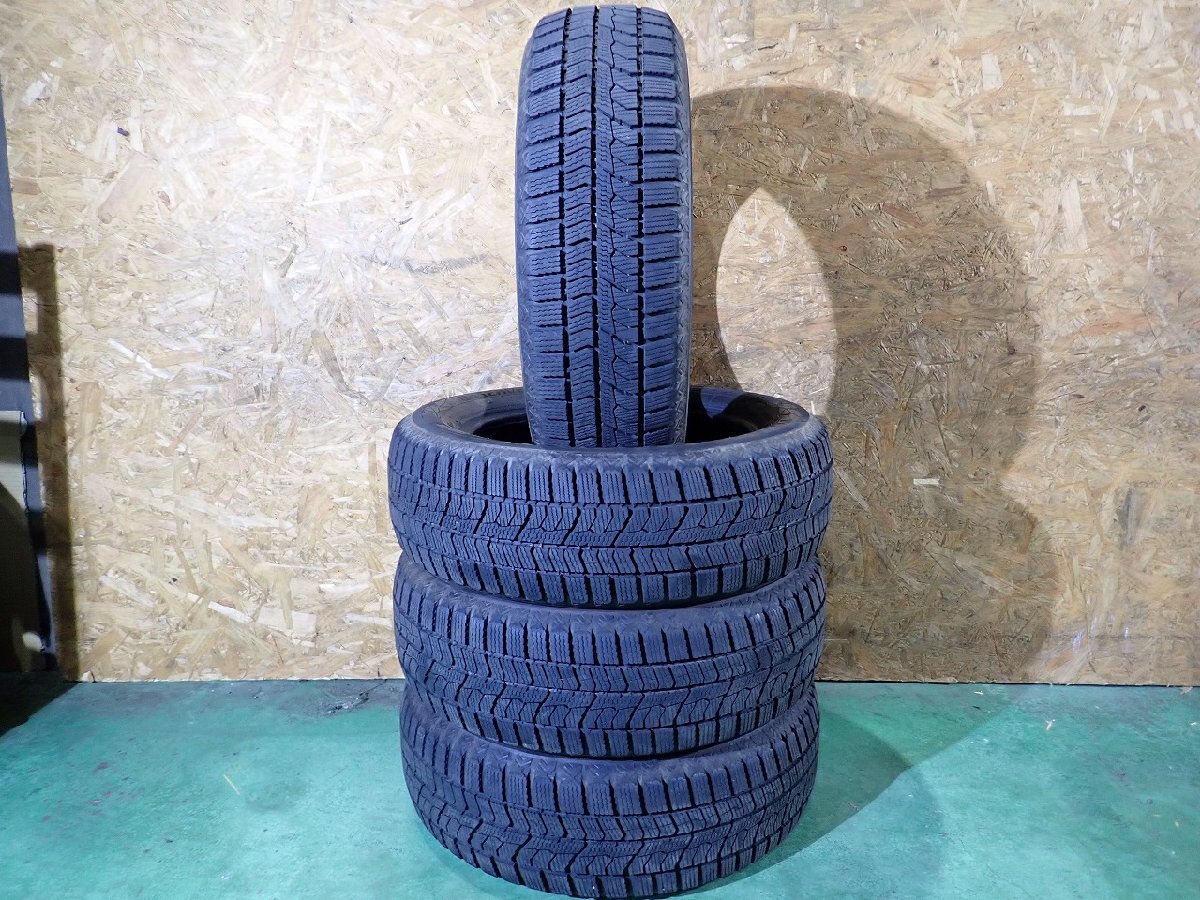 RB3975【送料無料185/60R15】4本 TOYO トーヨータイヤ OBSERVE GIZ2 中古スタッドレス フィット ヤリス ヴィッツ ≪即決≫拍卖