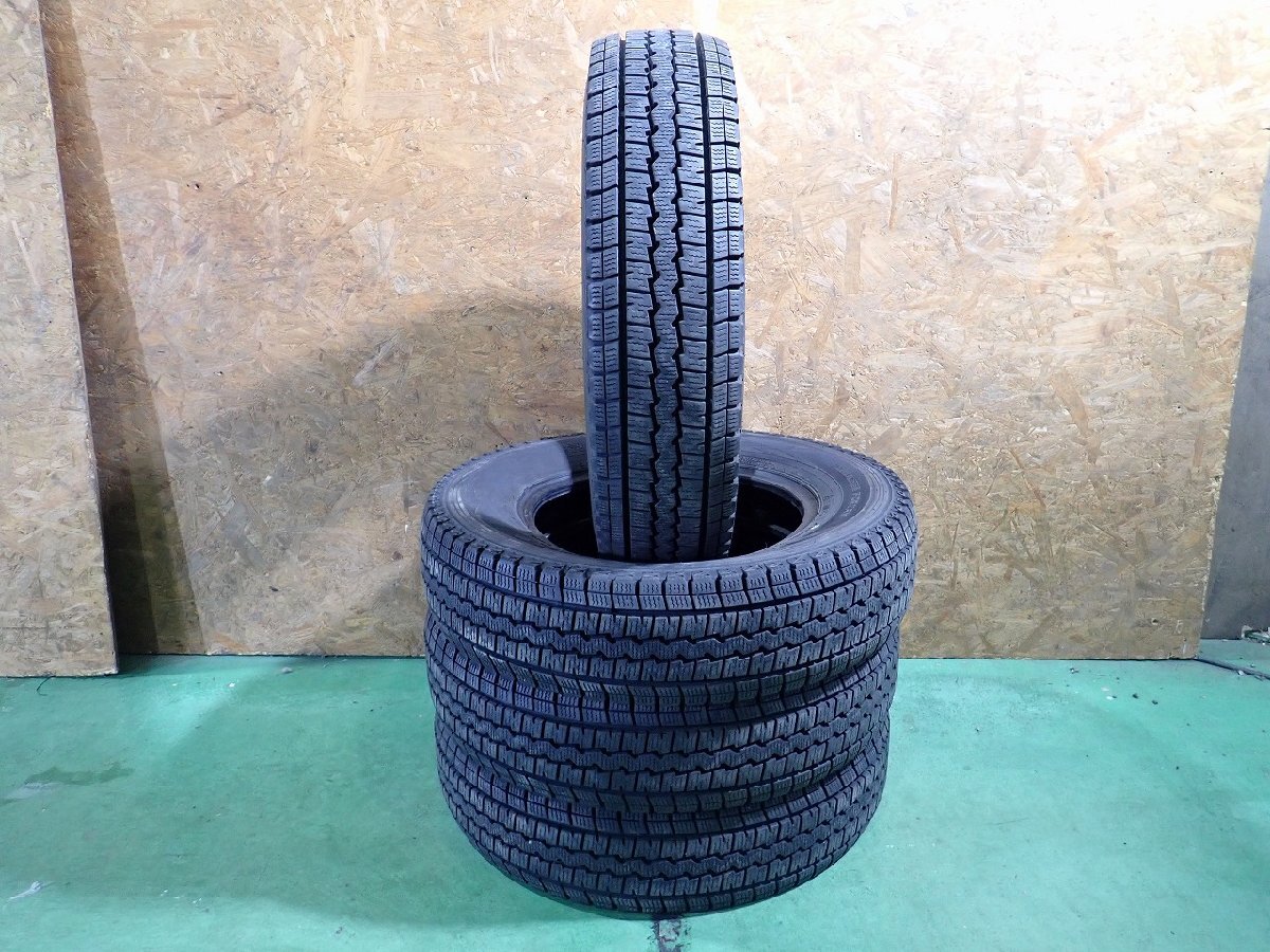 RB3981【送料無料165R14 6PR】4本 ダンロップ ウィンターマックス SV01 中古スタッドレス ADバンなどに ≪即決有り≫拍卖