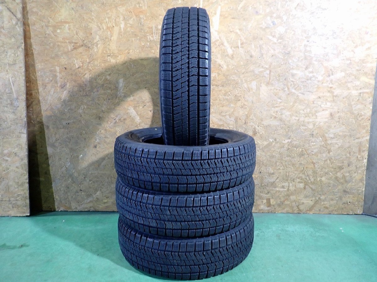 RB4095【送料無料175/65R15】4本 ブリヂストン ブリザック VRX2 中古スタッドレス アクア フィット スイフト キューブ ≪即決≫拍卖