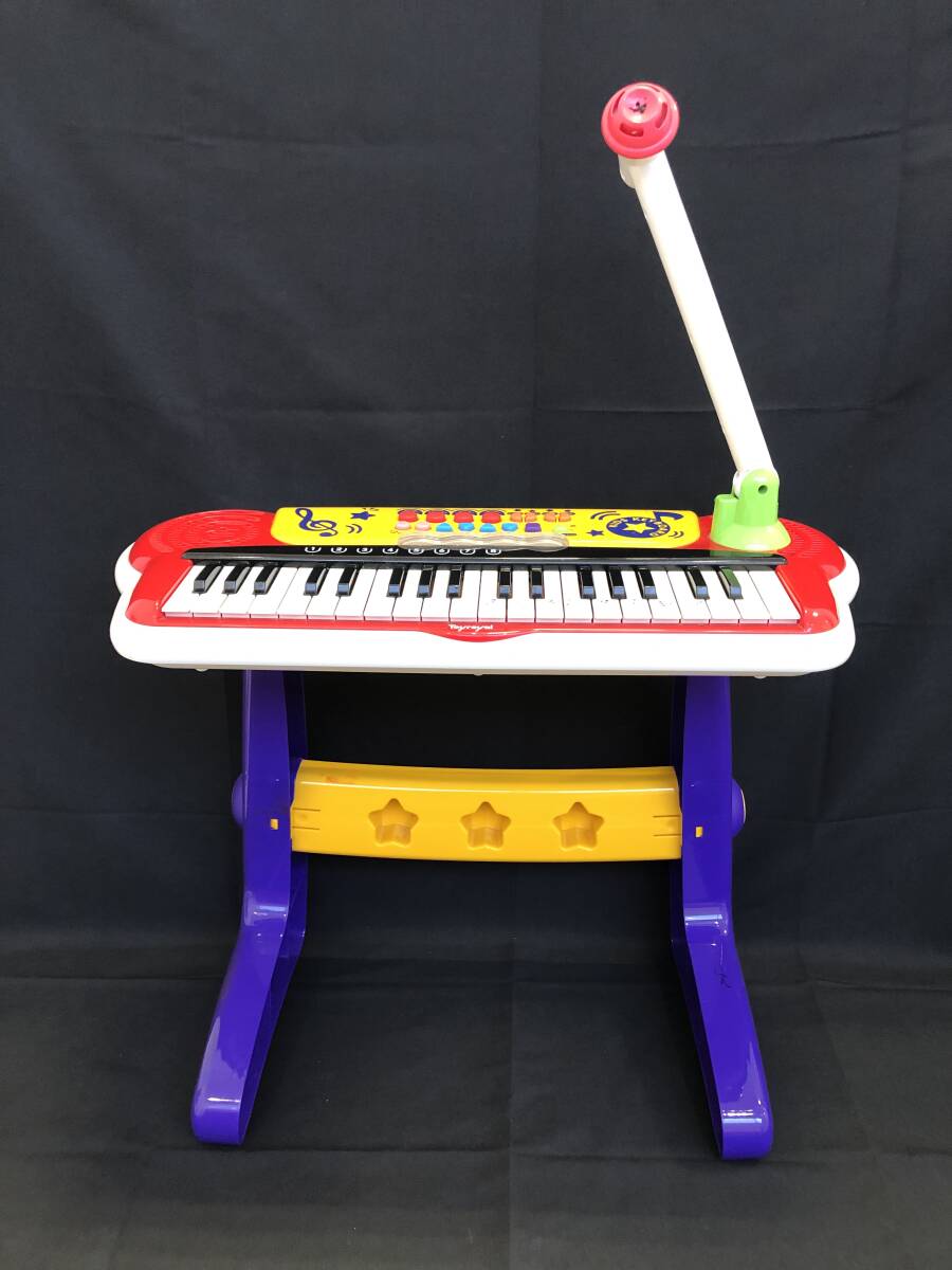 《H》1円スタート★ toyroyal トイローヤル キッズキーボード 全鍵盤音出し確認済拍卖