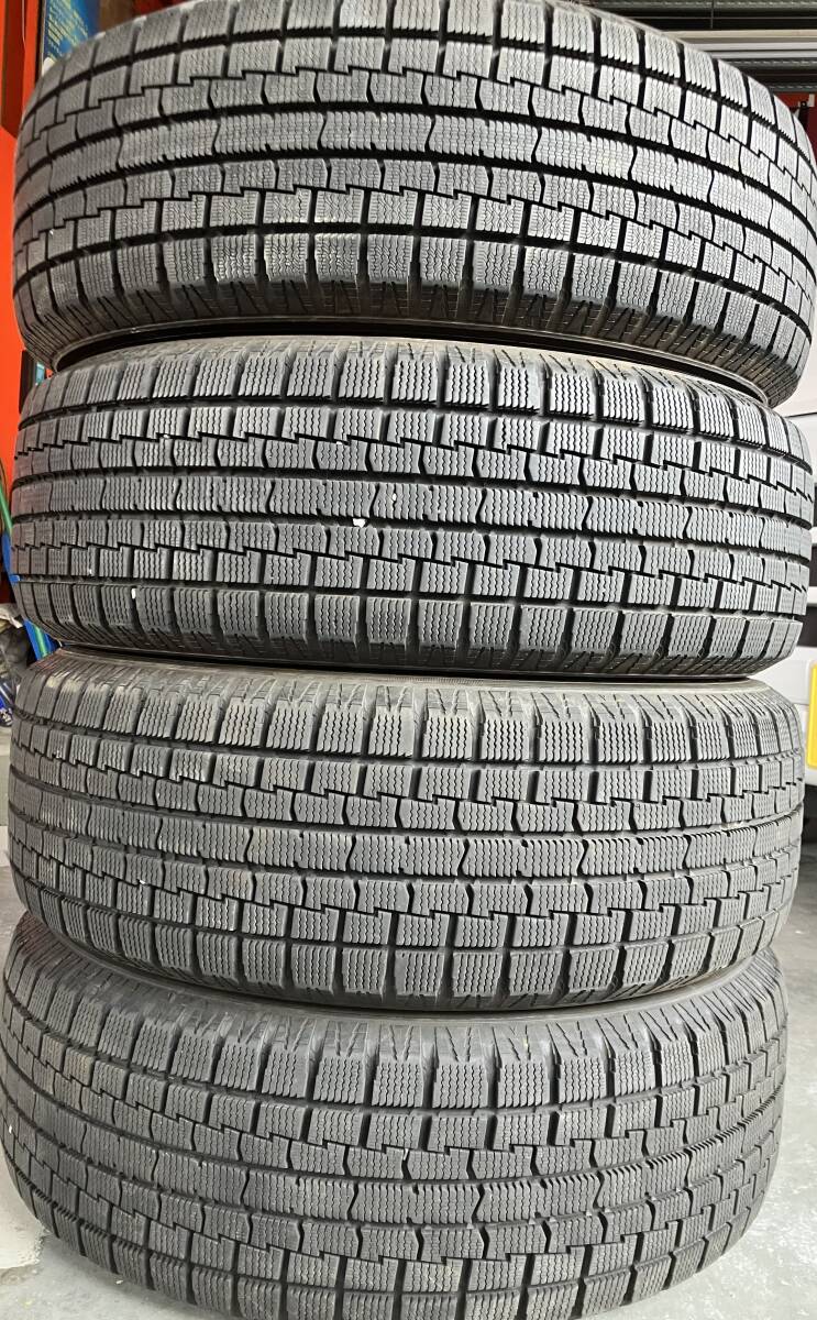 山ありアイスフロンテージスタッドレス 195/65R15 中古4本 日曜手渡しor佐川発送両方OK拍卖