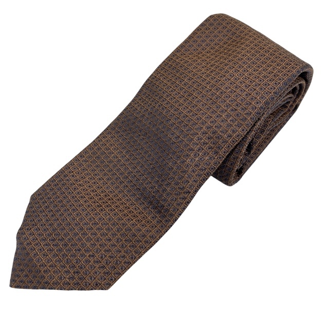 パテック フィリップ 2023 ノベルティ ネクタイ レギュラータイ シルク ロゴ ブラウン PATEK PHILIPPE拍卖