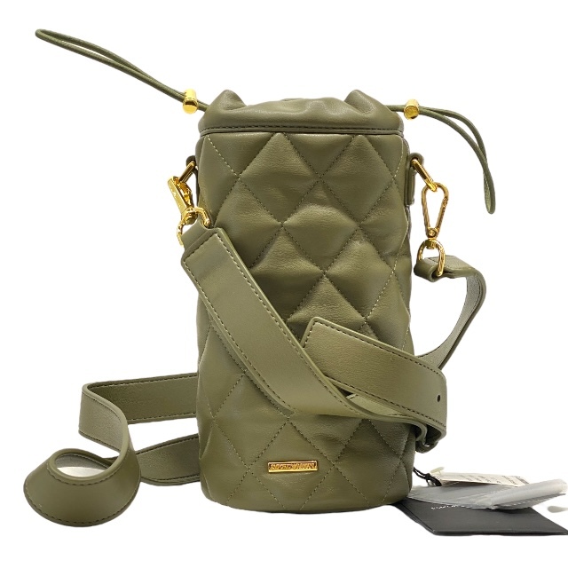 未使用 エンポリオ アルマーニ Y4R512 ショルダーバッグ 斜め掛け ボトルホルダー キルディング カーキ EMPORIO ARMANI拍卖