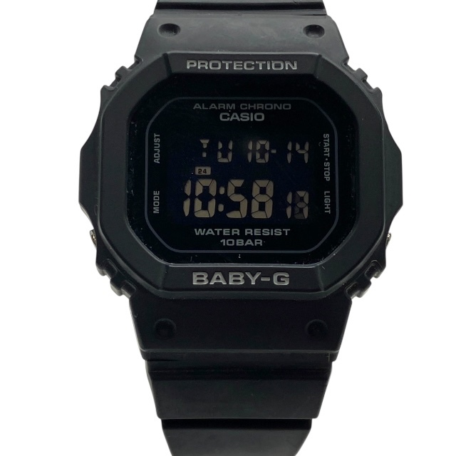 稼働品 カシオ BABY-G ベビーG BGD-565U 腕時計 時計 クォーツ 10気圧防水 デジタル ラバー ブラック 黒 CASIO拍卖