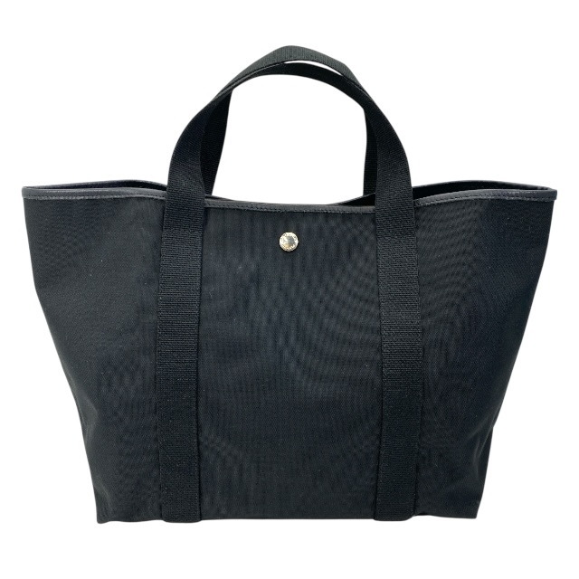 美品 エルベシャプリエ スクエアトートL MEDIUM SHOPPER トートバッグ ハンドバッグ ナイロン 軽量 ブラック Herve Chapelier拍卖