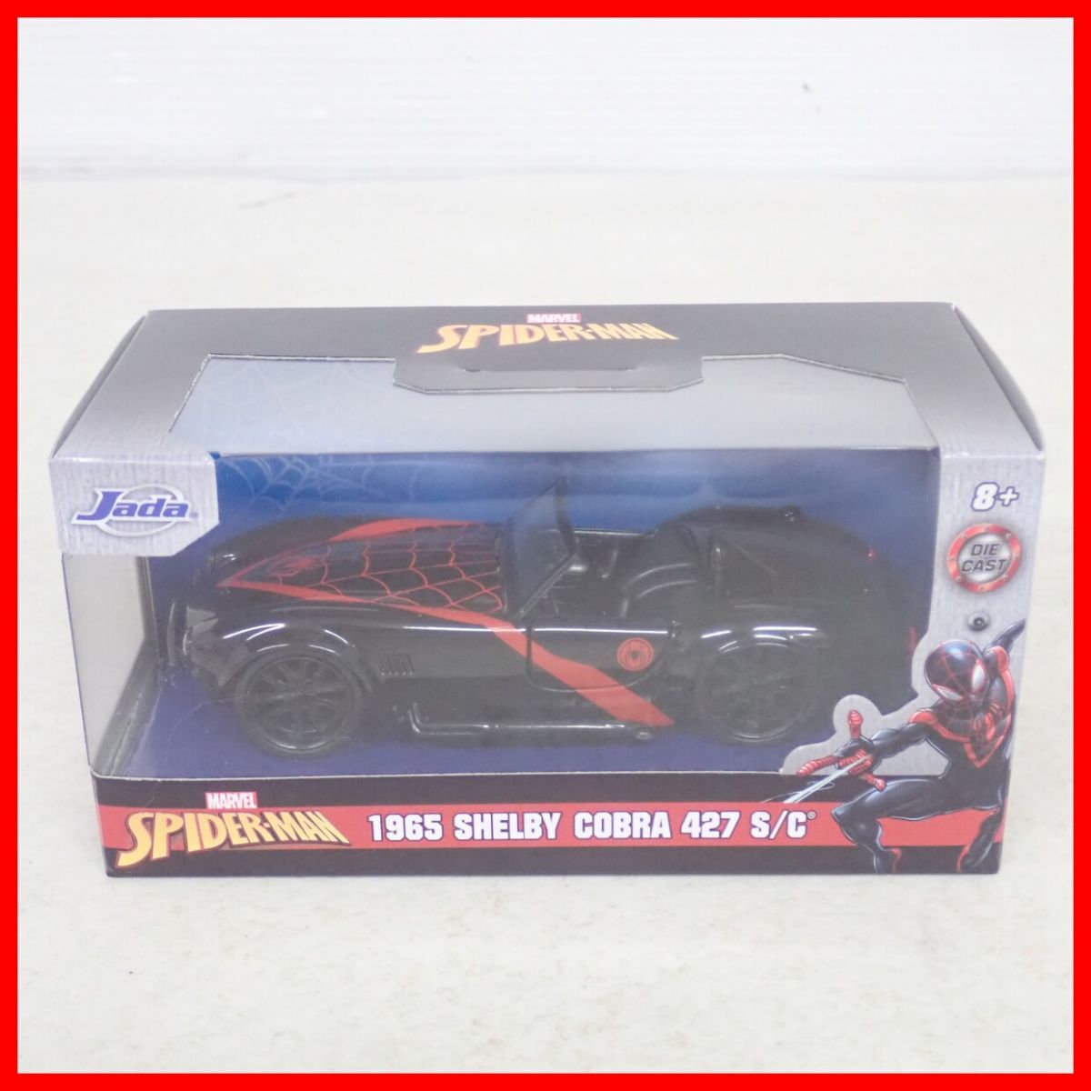未開封 ジャダ 1/32 1965 シェルビー コブラ 427 S/C SHELBY COBRA マーベル スパイダーマン MARVEL SPIDER-MAN Jada【10拍卖