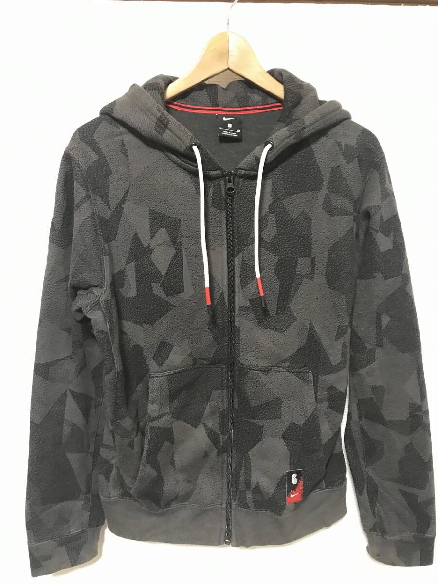 送無♪NIKE ナイキ♪ジップアップスウェットパーカー・総柄・S拍卖