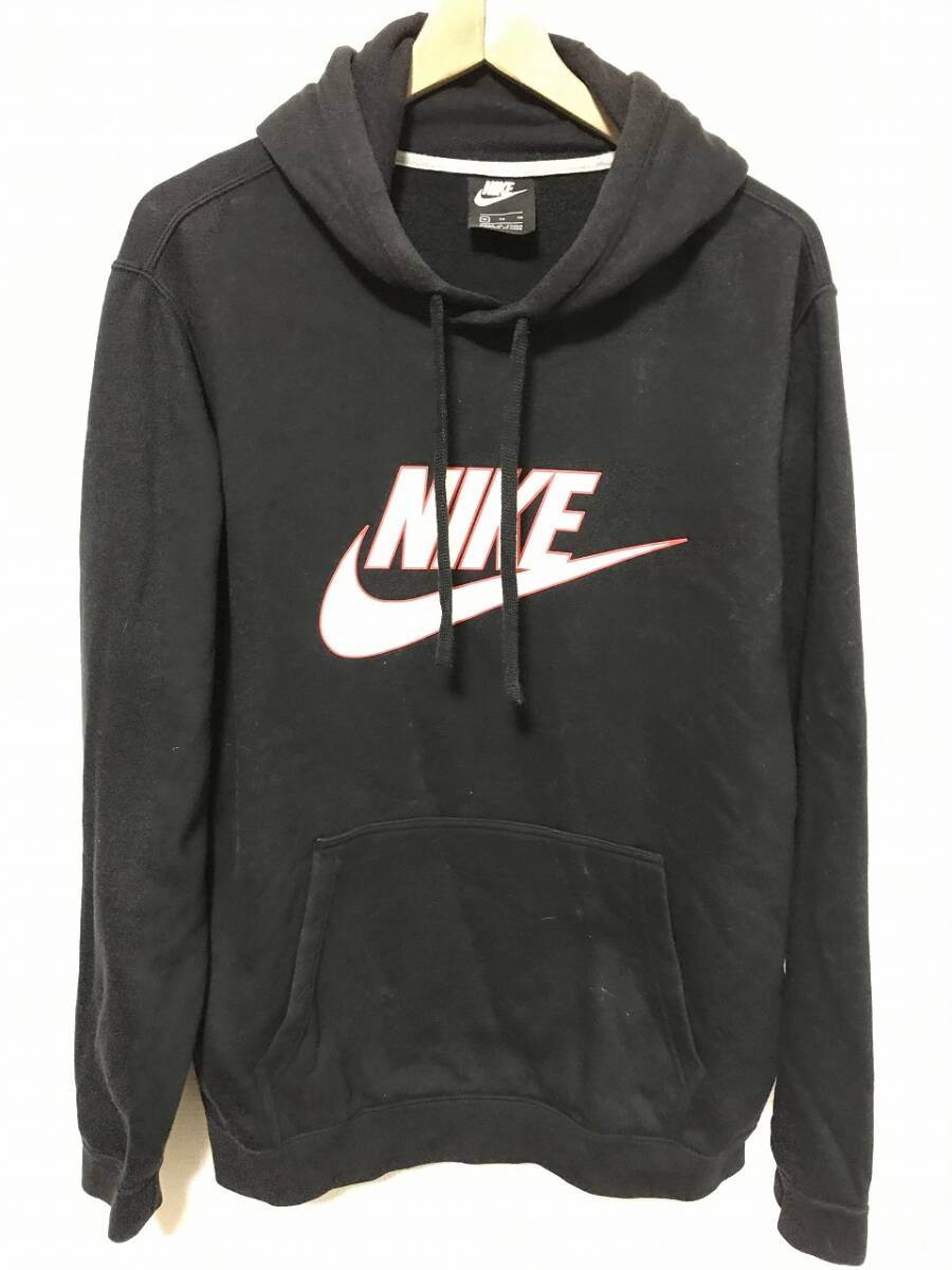 送無♪NIKE ナイキ♪パーカー・ブラック・XL拍卖