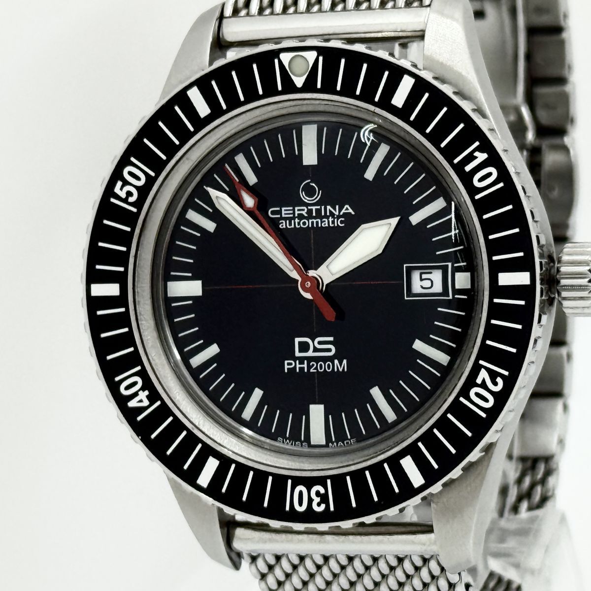 T8379 コレクターアイテム 激レア 逸品 CERTINA サーチナ DS PH200M FWDW0X0F4 AT メンズ腕時計 箱 ギャラ 替えベルト拍卖