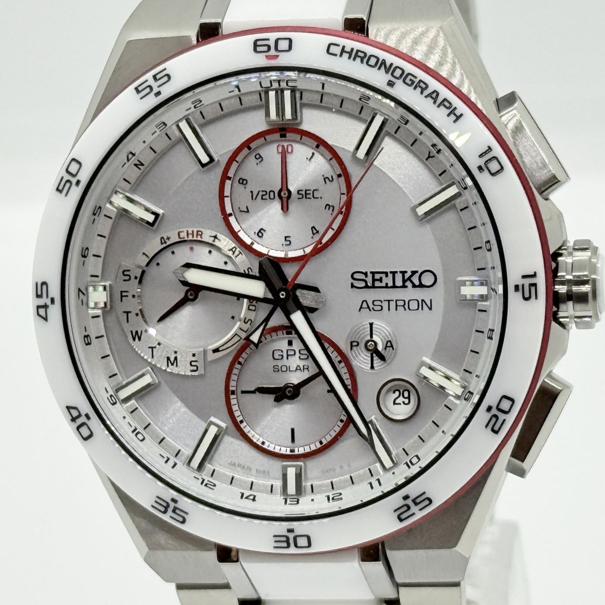 T8871 未使用保管品 SEIKO セイコー アストロン ネクスター 国境なき医師団 2025 世界限定800本 5X83-0AN0-1 SBXC173 箱 ギャラ こま2拍卖