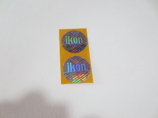 IKON アイコン 丸ステッカー、デカール、シール リヤショック KONI 未使用品拍卖