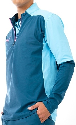 新品・XL★プーマ/PUMA★高機能・dryCELL/吸水速乾・超軽量・ストレッチ長袖ジップトップ【定価:8,250円】ポリエステル100%●ピンクマーク拍卖