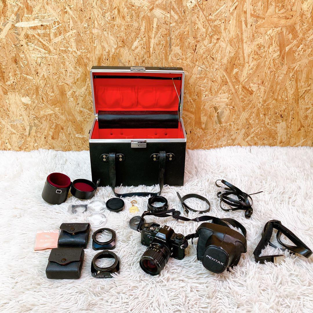 PENTAX superA カメラ ケース 付属品多数拍卖