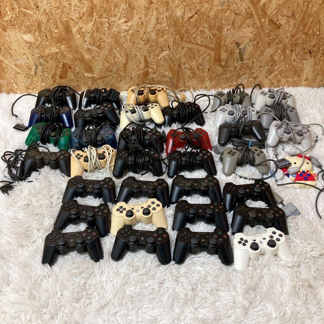 ps1 ps2 ps3 コントローラー まとめ売り拍卖