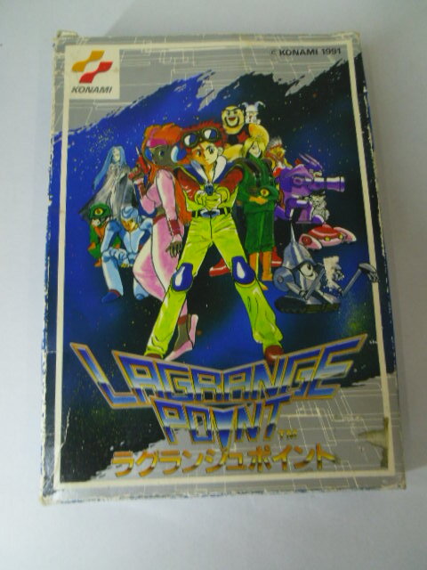 G5095 送料無料!FCソフト ファミコン ラグランジュポイント 箱説あり 商品説明欄必読拍卖