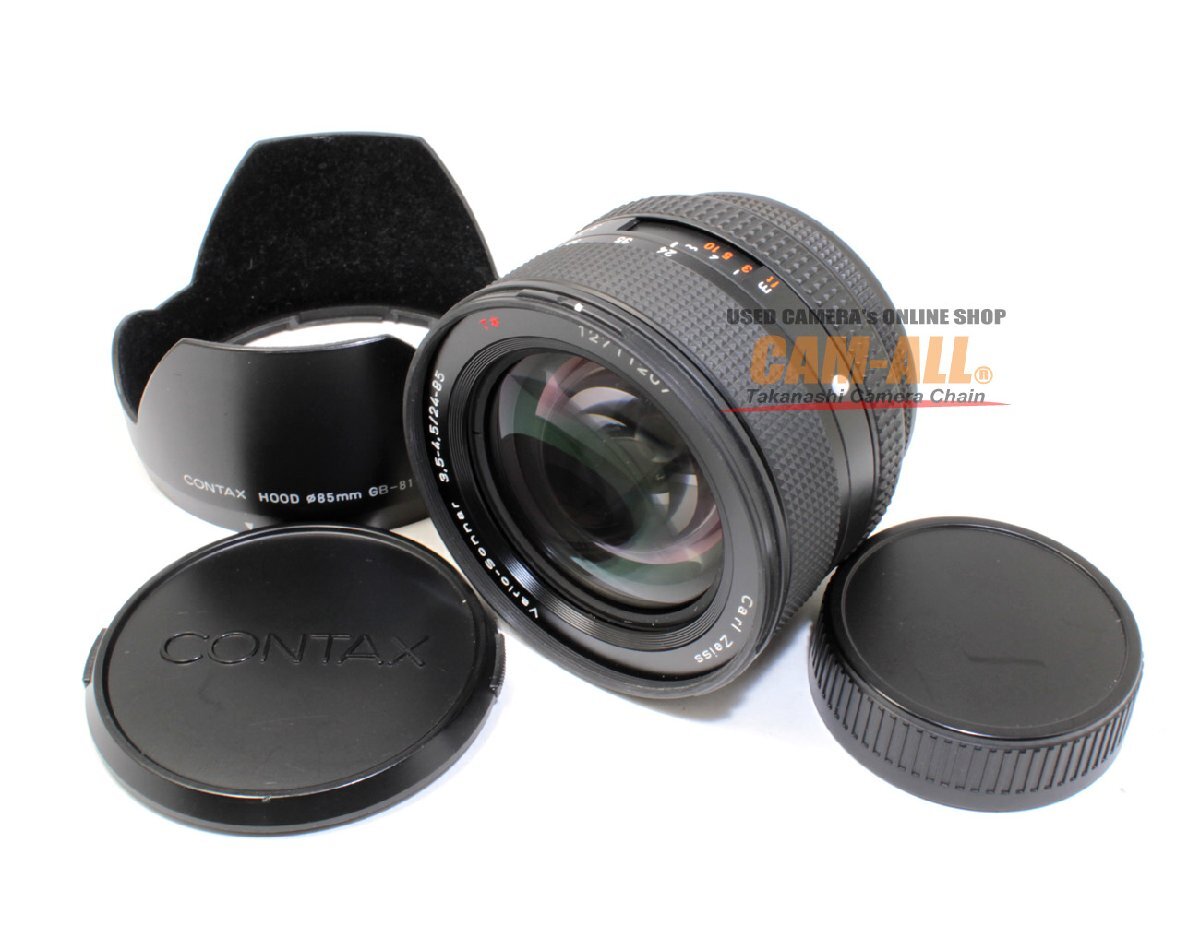 並品 コンタックス N用バリオ・ゾナー 24-85mm F3.5-4.5 (現状品) 拍卖