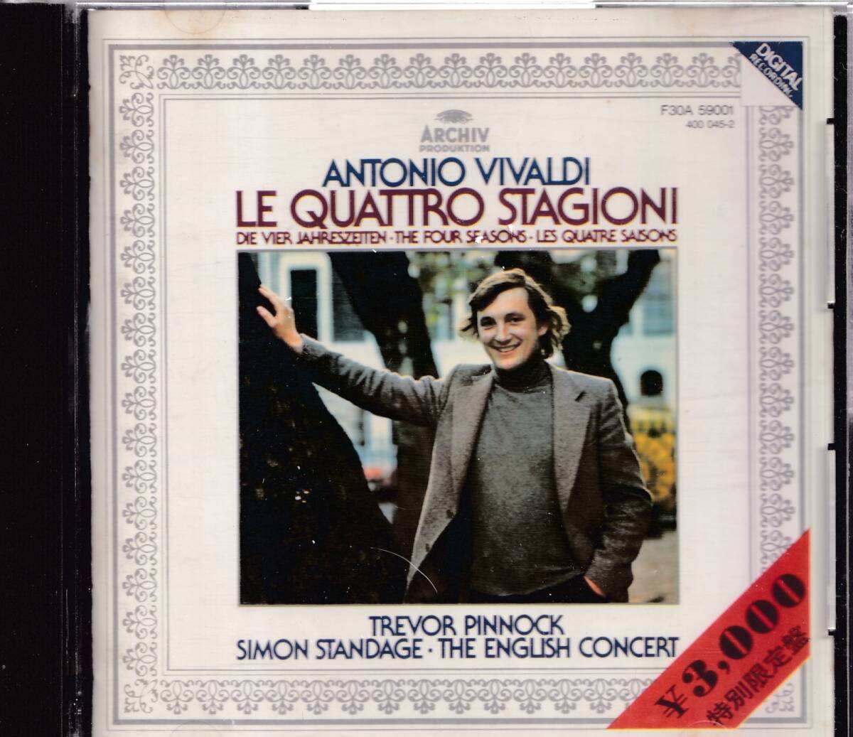 ♪トレヴァー・ピノック / バッハ ヴィヴァルディ 協奏曲集<四季>♪(中古)拍卖