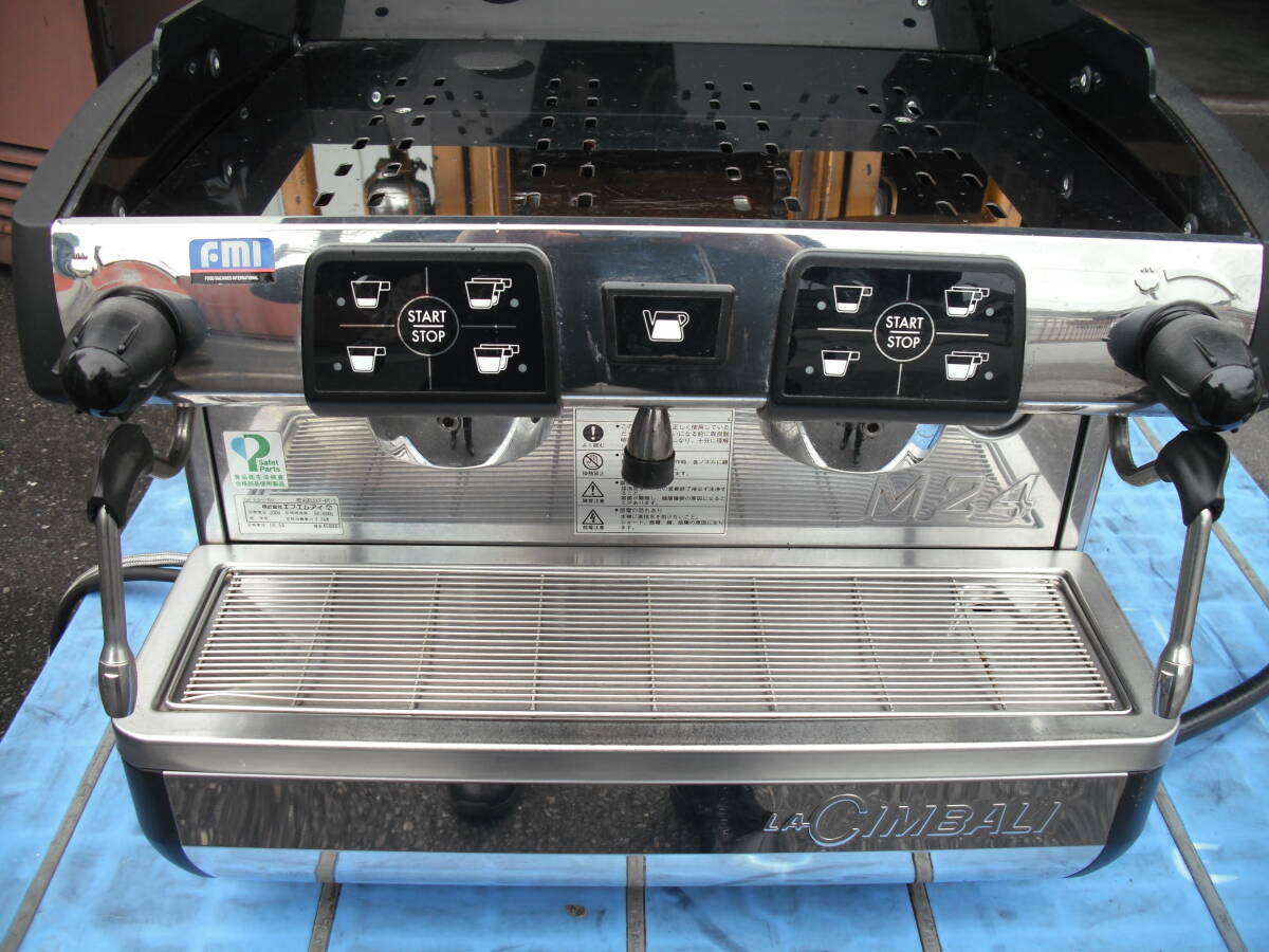 エスプレッソマシン チンバリ M24 水道直結式 単相200V cimbali拍卖