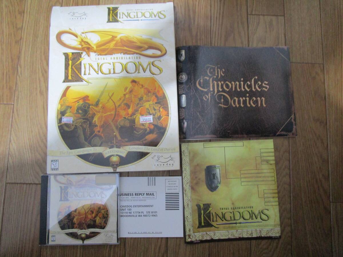 Total Annihilation Kingdoms 英語版 Cavedog Entertainment Windows95/98 1999 CD-ROM BIGBOX 中古拍卖