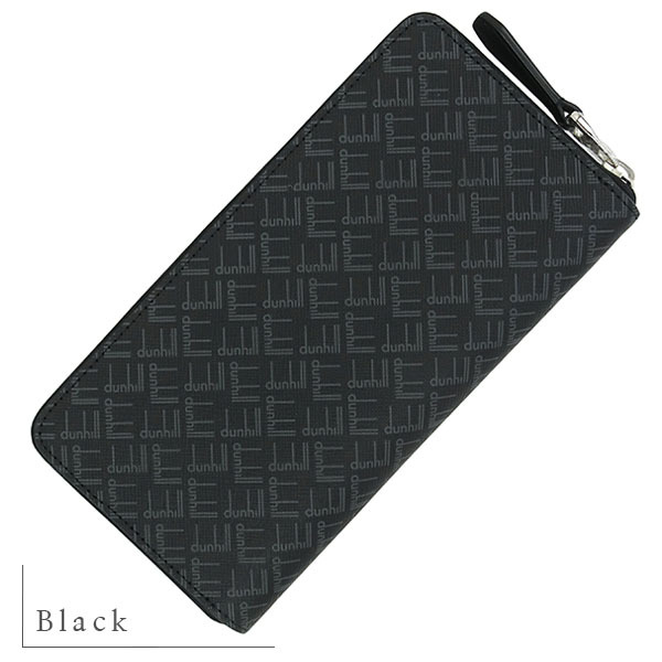 ダンヒル 長財布 ラウンドファスナー メンズ シグネチャー ジップコートウォレット h-f982拍卖