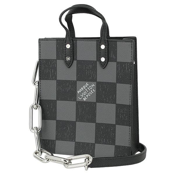 ルイヴィトン トートバッグ N60479 サックプラ XS ダミエ チェッカーボード 153-2-30拍卖