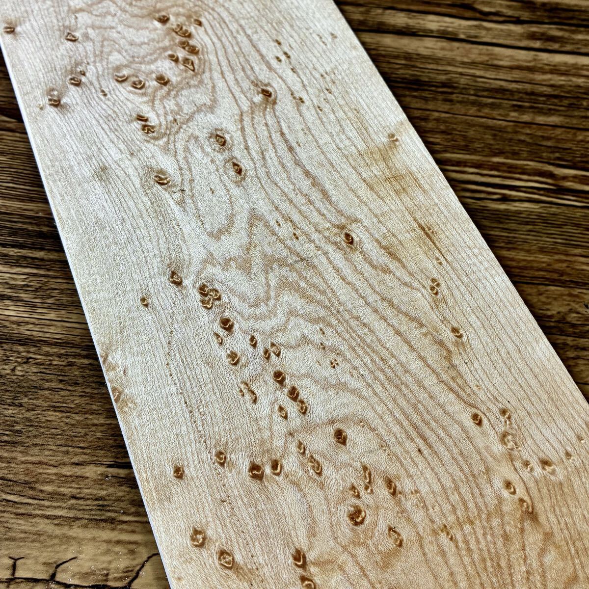 『OS0③』極上美杢 激レア 超特大 バーズアイメイプル(縦幅厚741-126-22㎜)鳥眼杢 ギター材 ギター素材 ペンブランク ハンドメイド素材拍卖