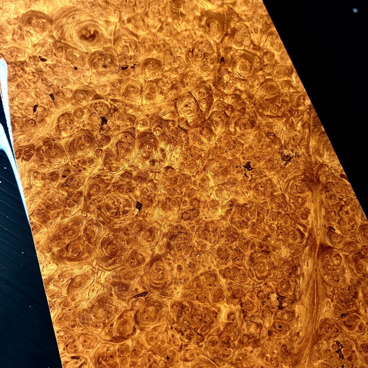 『YY0145』極厚 究極神美杢 神小粒 花梨 瘤材 葡萄杢 板材 ペンブランク(縦幅厚276-121-31㎜) ハンドメイド素材 希少材 銘木拍卖