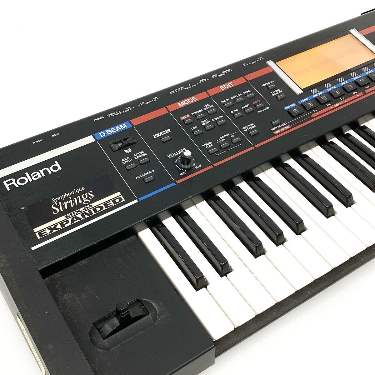 Roland ローランド JUNO-G シンセサイザー ブラック キーボード 61鍵盤 通電確認済 alpひ1020拍卖