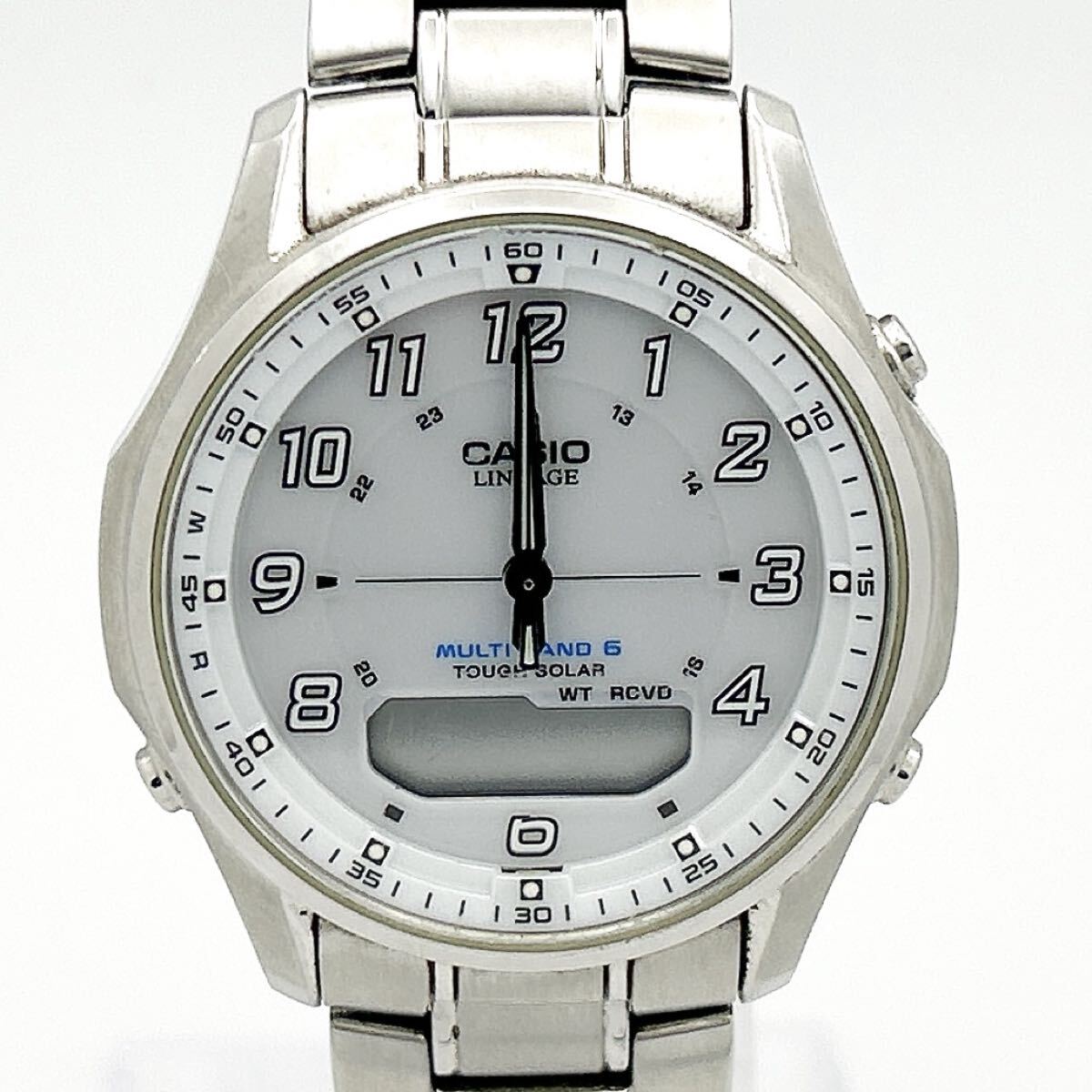 CASIO カシオLINEAGE リニエージ 5161 LCW-M100T TOUGH SOLAR 5ALARMS メンズ ソーラー 腕時計 alp岩1020長拍卖