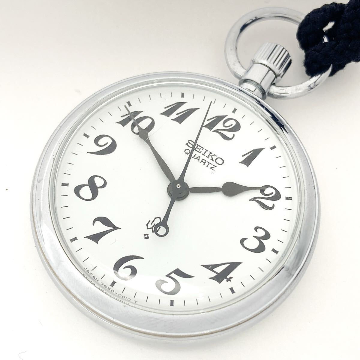 SEIKO 懐中時計 7550-0010 クオーツ alp梅1022拍卖