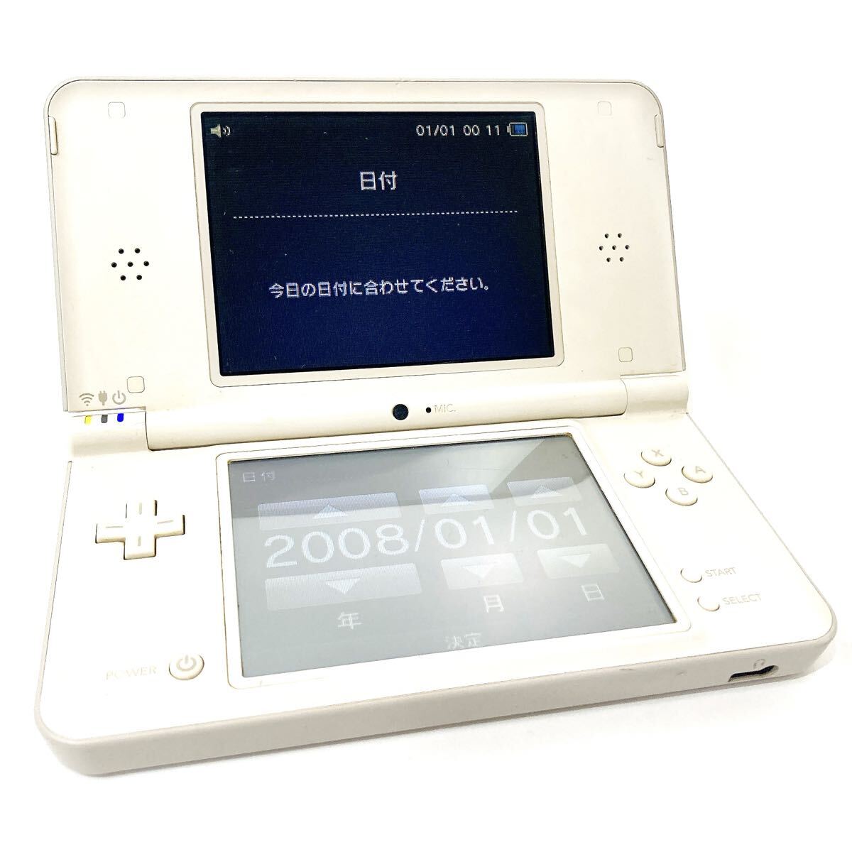 動作品 Nintendo DSi LL UTL-001 ホワイト 任天堂 ポータブルゲーム機 alp三拍卖