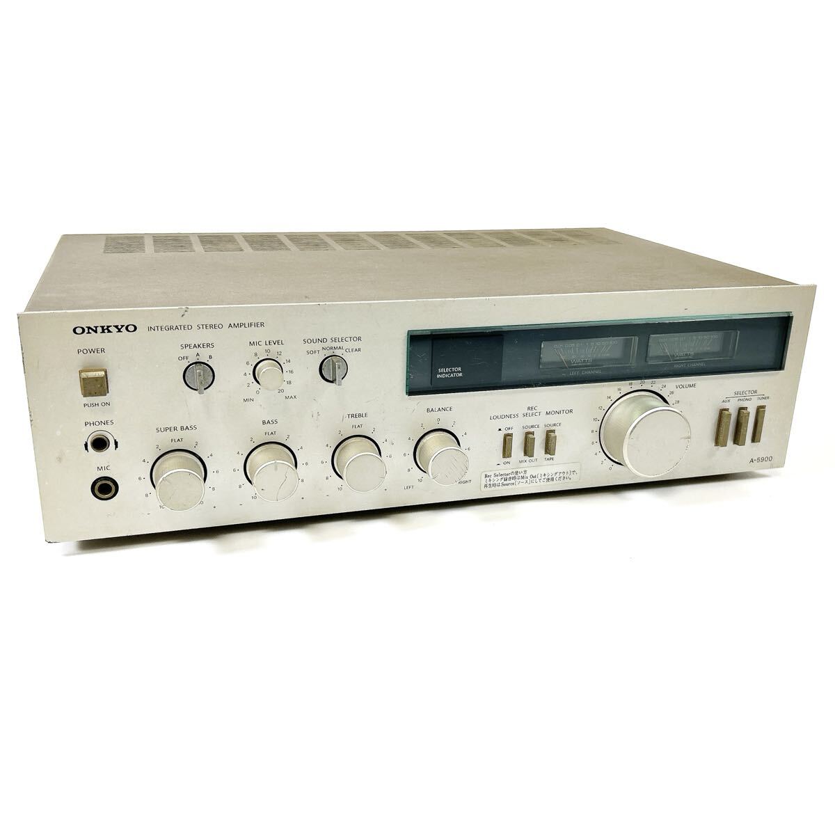 ONKYO プリメインアンプ A-5900 オンキョー オーディオ 音響機器 alp岩1023長拍卖