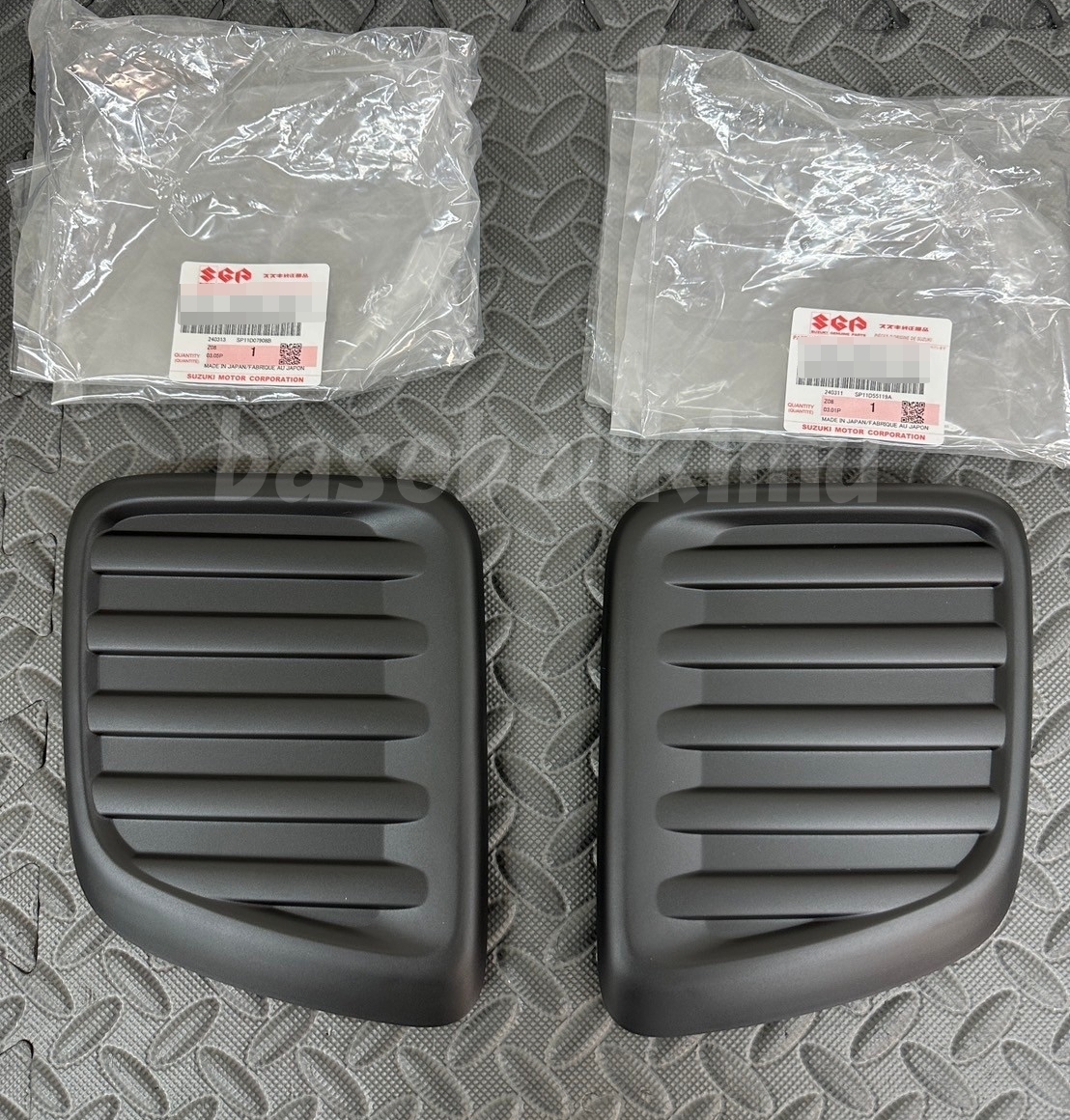 ■新品■スズキ 純正 DA17W エブリィ ワゴン フォグランプカバー フォグカバー 左右 ホールカバー拍卖